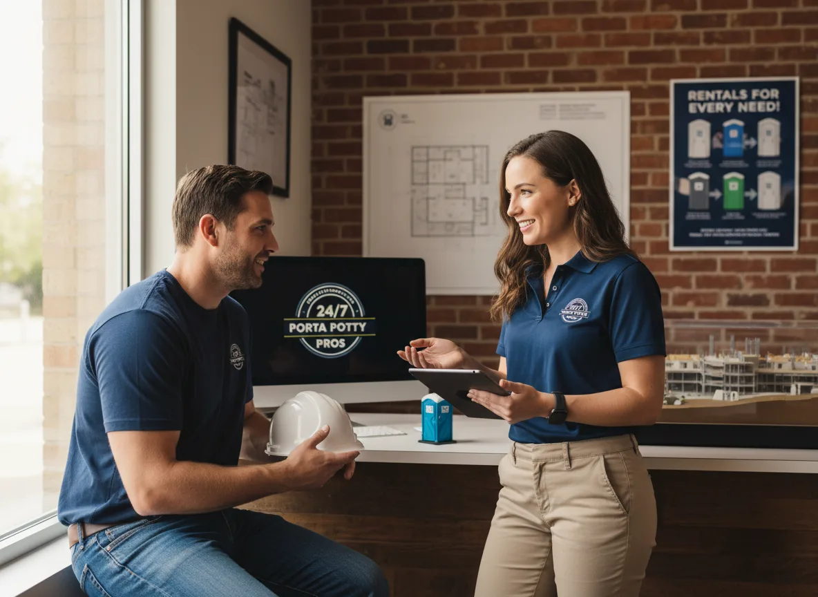 Flushing Toilet Rental Options in Iowa Falls, IA